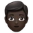 Man: Dark Skin Tone