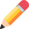 하단 왼쪽 연필 🖉 image - EmojiTwo style