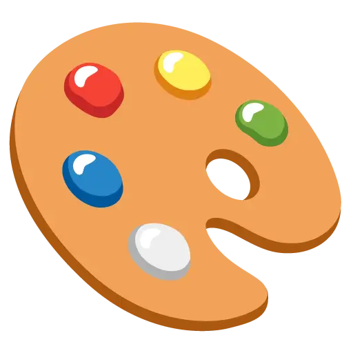 Palette de peintre