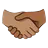 Handshake: Medium Skin Tone, Medium-Dark Skin Tone