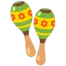 Maracás Emoji 🪇 image - Google Noto Color Animated style
