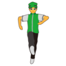 Emoji Táncos 💃 image - Emojidex style
