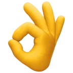 Signe ok de la main