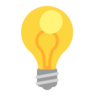 Emoji Lampadina elettrica 💡 image - Microsoft Classic 2D style