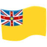 Flag: Niue Emoji 🇳🇺 image - Facebook Messenger (2016) style