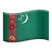 Flag: Turkmenistan
