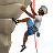 Person Climbing: Medium-Dark Skin Tone