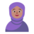 Woman With Headscarf: Medium Skin Tone