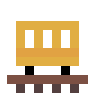 Wagon de chemin de fer Emoji 🚃 image - SerenityOS style