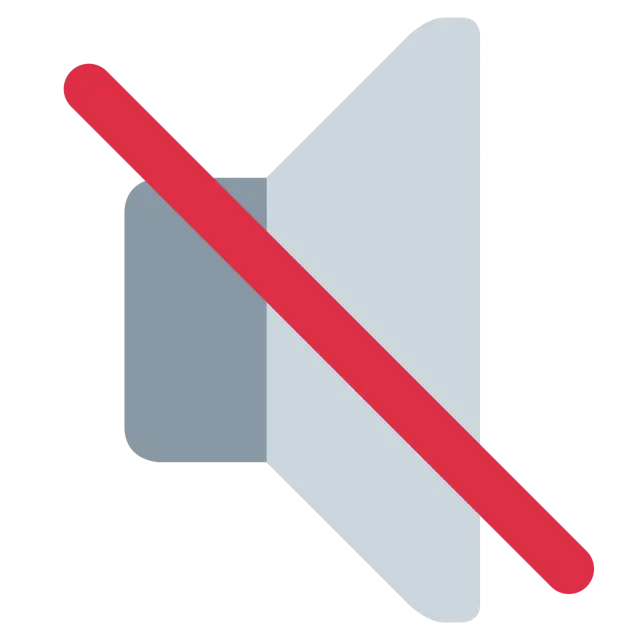 Muted Speaker