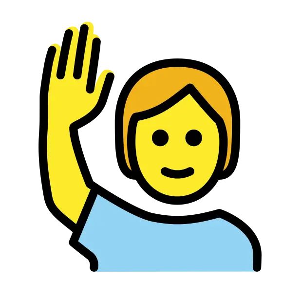 Person Raising Hand