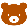 熊脸 Emoji 🐻 image - Docomo style
