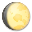 Gibbous ay sembolü ağda