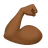 Flexed Biceps: Medium-Dark Skin Tone