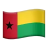Flag: Guinea-Bissau Emoji 🇬🇼 image - Apple style