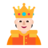 Person With Crown: Light Skin Tone
