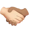 Handshake: Light Skin Tone, Medium Skin Tone