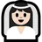 Person With Veil: Light Skin Tone