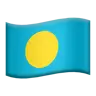 Flag: Palau Emoji 🇵🇼 image - Apple style
