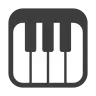 Musical Keyboard Emoji 🎹 image - Tossface style