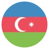 Flag: Azerbaijan Emoji 🇦🇿 image - EmojiTwo style