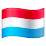 Flag: Luxembourg Emoji 🇱🇺 image - Samsung style