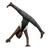 Person Cartwheeling: Dark Skin Tone