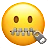 Zipper-Mouth Face