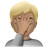 Person Facepalming: Medium-Light Skin Tone