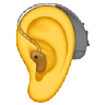 Ear With Hearing Aid