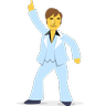 Emoji Dancing dell'uomo 🕺 image - Skype style