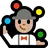 Person Juggling: Medium-Light Skin Tone