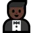 Person In Tuxedo: Dark Skin Tone