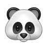 ใบหน้าหมีแพนด้า