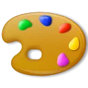 Palette de peintre