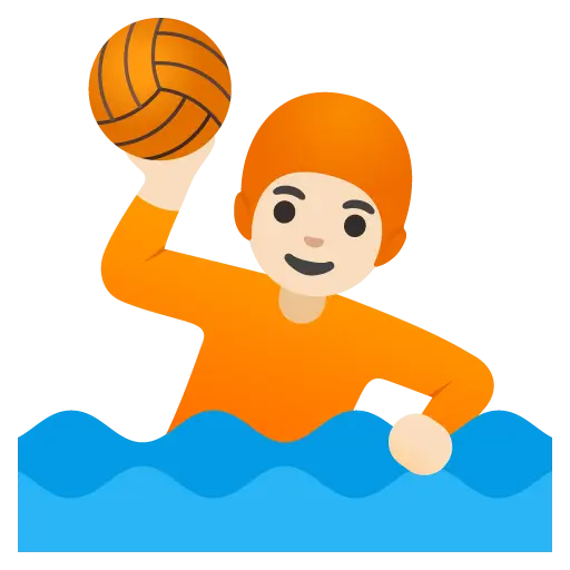 🤽🏻 - Person Playing Water Polo: Light Skin Tone Emoji meaning, copy and ...