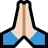 Folded Hands: Light Skin Tone