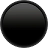 วงกลมสีดำขนาดกลาง Emoji ⚫ image - Apple style