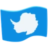 Flag: Antarctica Emoji 🇦🇶 image - Facebook Messenger (2016) style