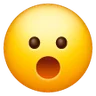 Эмодзи Лицо с открытым ртом 😮 image - Samsung style