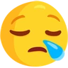 Emoji Volto assonnato 😪 image - Facebook Messenger (2016) style