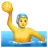 Man Playing Water Polo
