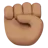 Raised Fist: Medium Skin Tone
