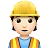 Construction Worker: Light Skin Tone