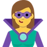 Woman Supervillain Emoji 🦹‍♀️ image - Skype style