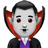 Man Vampire: Light Skin Tone Emoji 🧛🏻‍♂️ image - Apple style