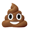 Pile Of Poo Emoji 💩 image - Apple style