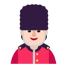 Guard: Light Skin Tone Emoji 💂🏻 image - Microsoft Classic 2D style