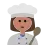 Woman Cook: Medium Skin Tone