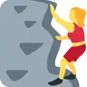 Woman Climbing Emoji 🧗‍♀️ image - Twitter / X (Twemoji) style